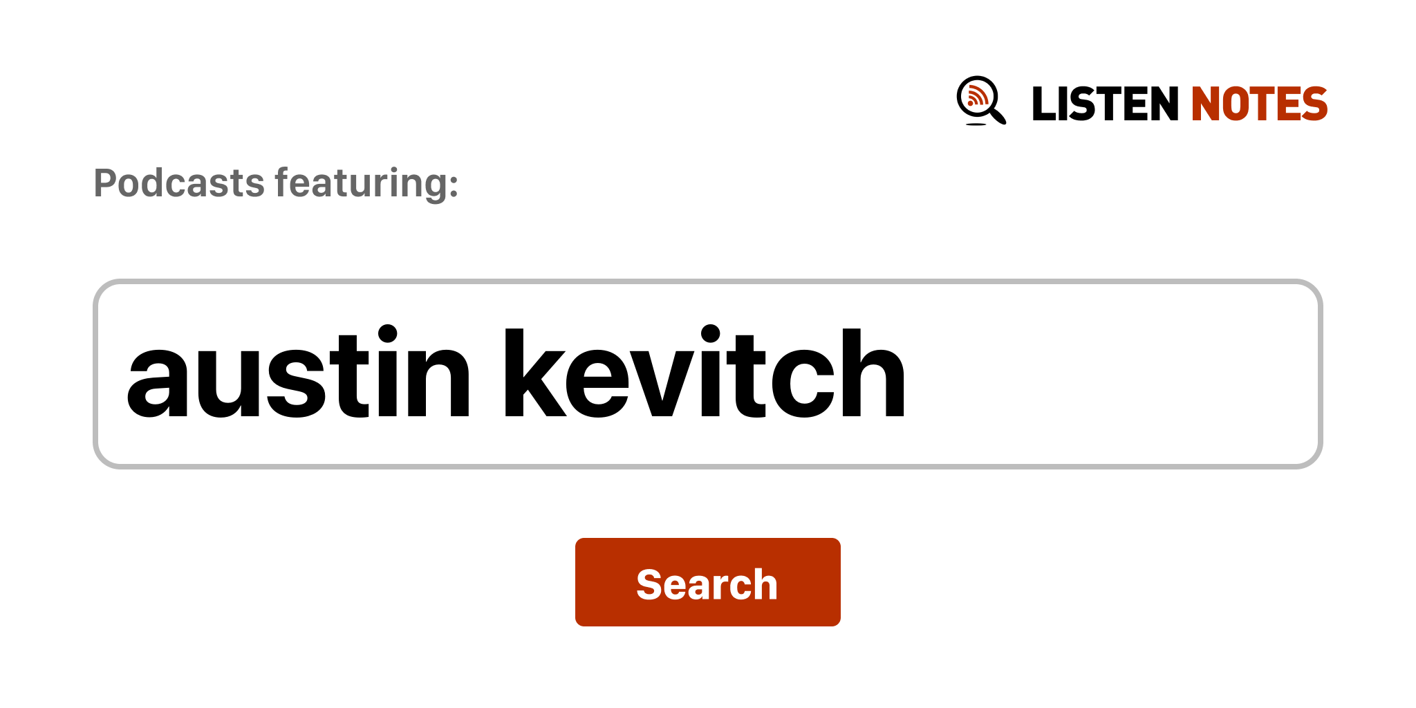 Who is Austin Kevitch?